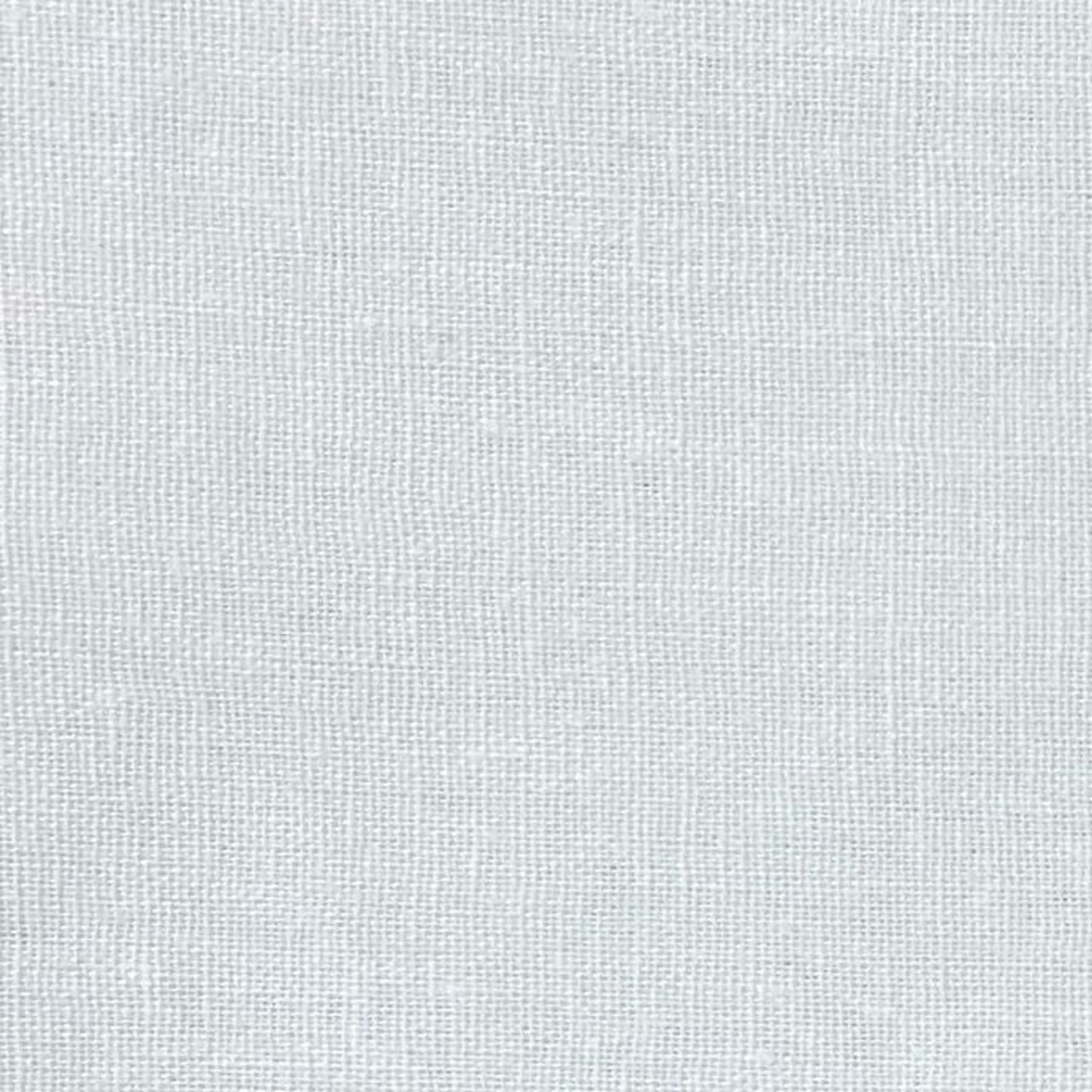 1 Yard Snow White Linen Cotton Blend Fabric, Lightweight Solid Woven Textile 54 Inches Wide